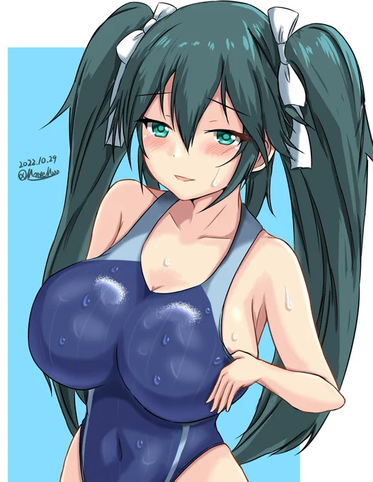 五十鈴さん#艦これ版深夜の真剣お絵描き60分一本勝負#艦これ版真剣お絵描き60分一本勝負_20221029#五十鈴 