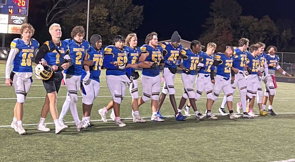 Our 2022 campaign ended last night but I want to give a shout out these <a href="/OHSBravesFB/">Olentangy Braves FB</a> Seniors for their hard work and effort this year. Proud of these guys and wish we had them back another year!