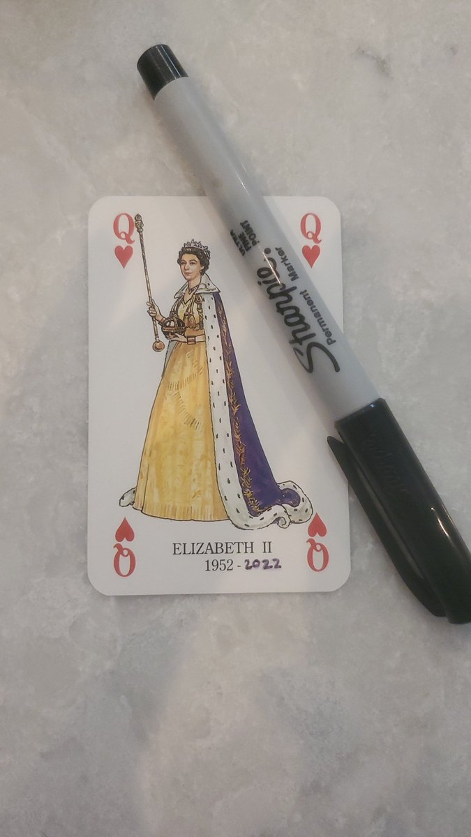 gillidonut's tweet photo. Had to update my deck of cards depicting English Monarchs https://t.co/T2o75jSrEq