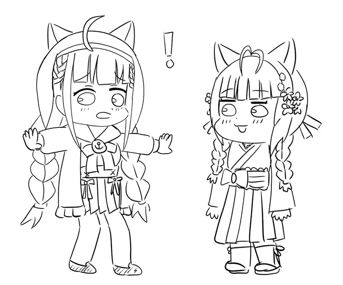 三つ編みの出会い