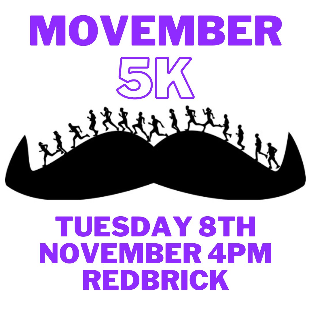 Join PhysioSoc running a 5k to raise money for Movember! To donate or join our team head to uk.movember.com/team/2430613