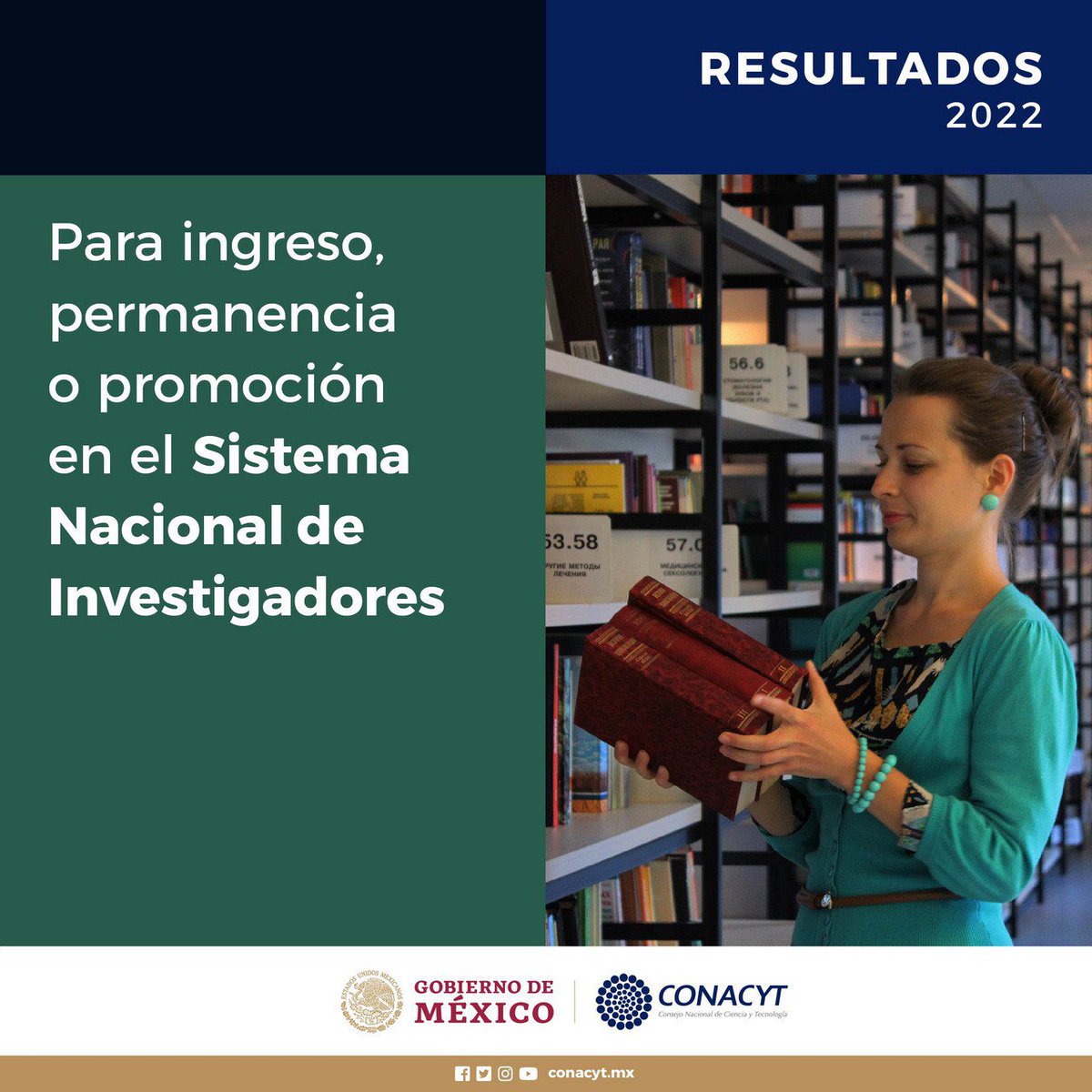 #Resultados | Convocatoria para Ingreso, Permanencia o Promoción en el Sistema Nacional de Investigadores ➡️ bit.ly/3TRege4