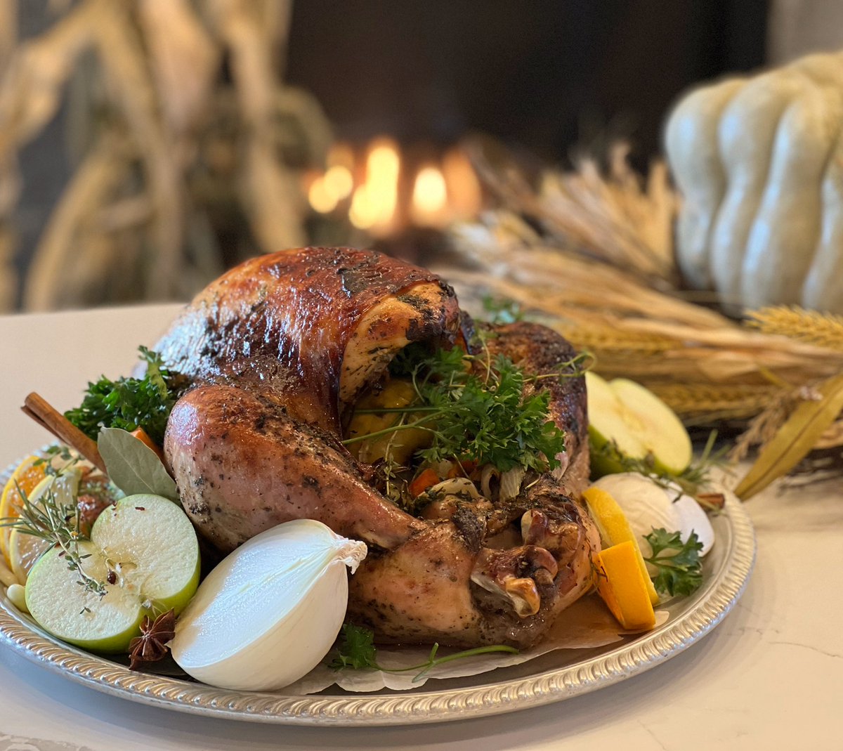 Let the FireCreek at Willows provide your Thanksgiving BIRDIE! 🦃

A 12-14lb turkey will come brined, stuffed &amp; accompanied by a maple marjoram rub. Also order a container of Ashley's Spiked Cranberry Sauce or Chef Joshua's Hot Buttered Rum.

Order: jessica.collica@willowsrun.com