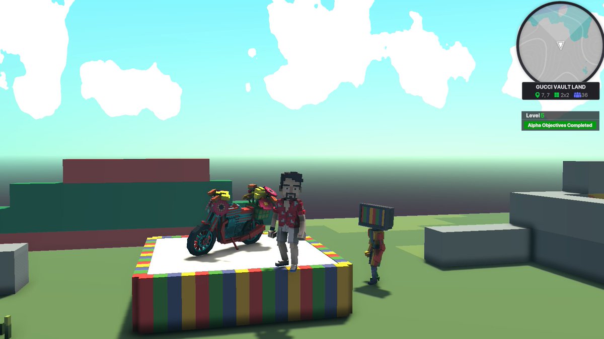 blank_niki's tweet photo. @TheSandboxGame 🍓 #GucciVault in  #TheSandbox

Motorbike https://t.co/luk12SQKpj