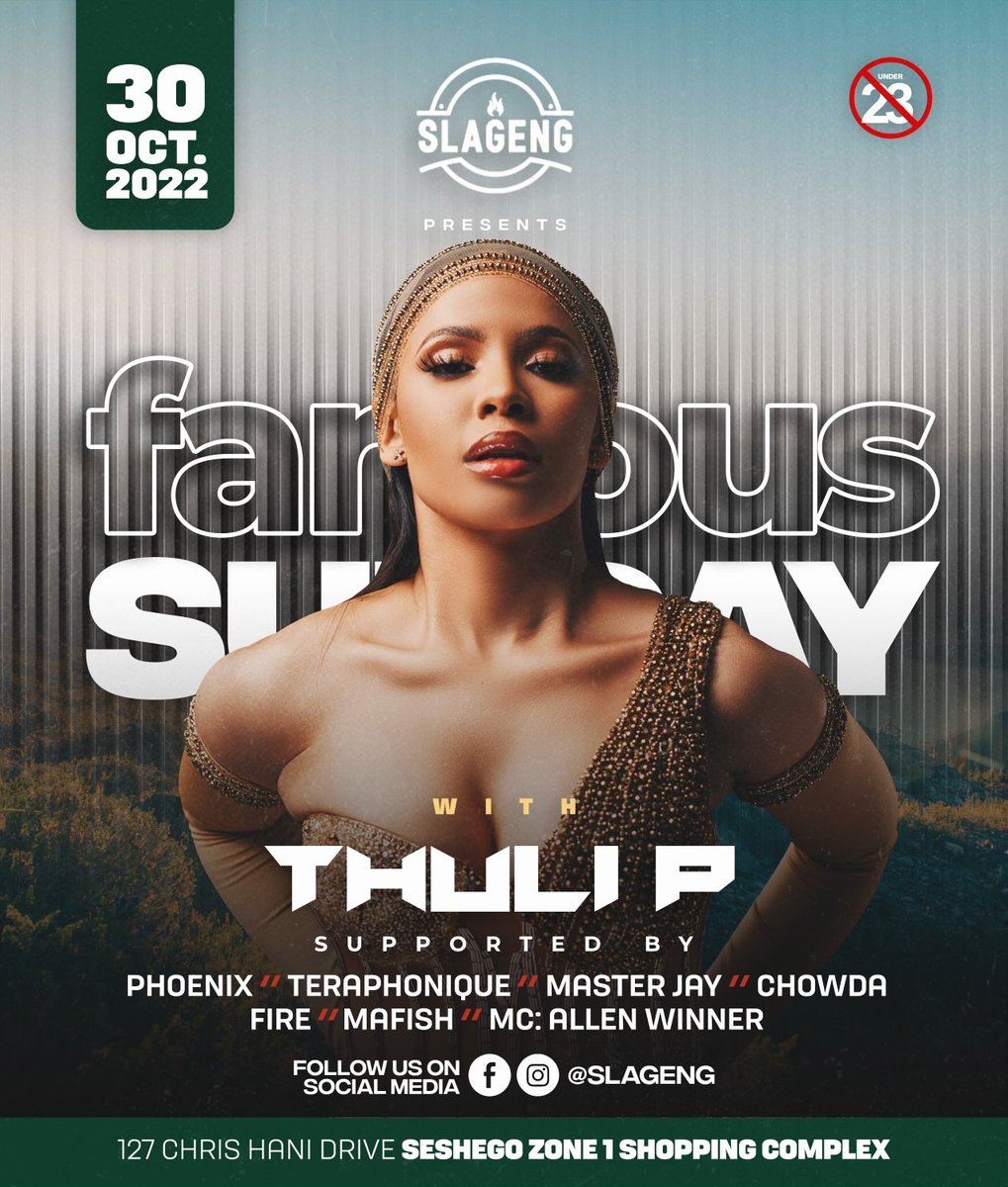 moleculesent's tweet photo. Touchline Saturday // Famous Sunday #premiumlifestyle #slageng #weekendheadliners #seshego https://t.co/cQR03qq5ey