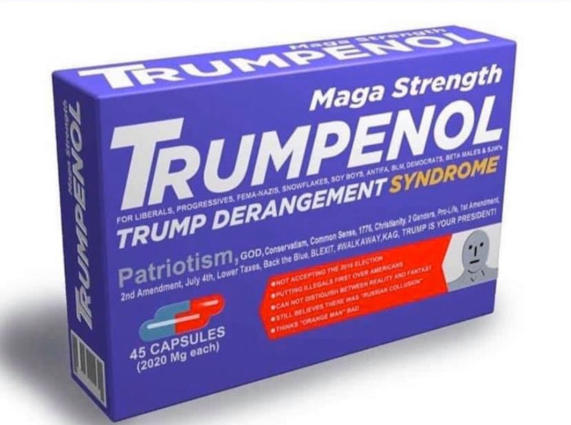@ThankfulThinker @maga1dayatatime Psssst didn’t you get the 📝 memo? …..Comedy is now allowed as per the new Chief Twit… some just need to find a sense of humor. In the meantime, there is some Trumpenol to help with the Red Wave that is coming …