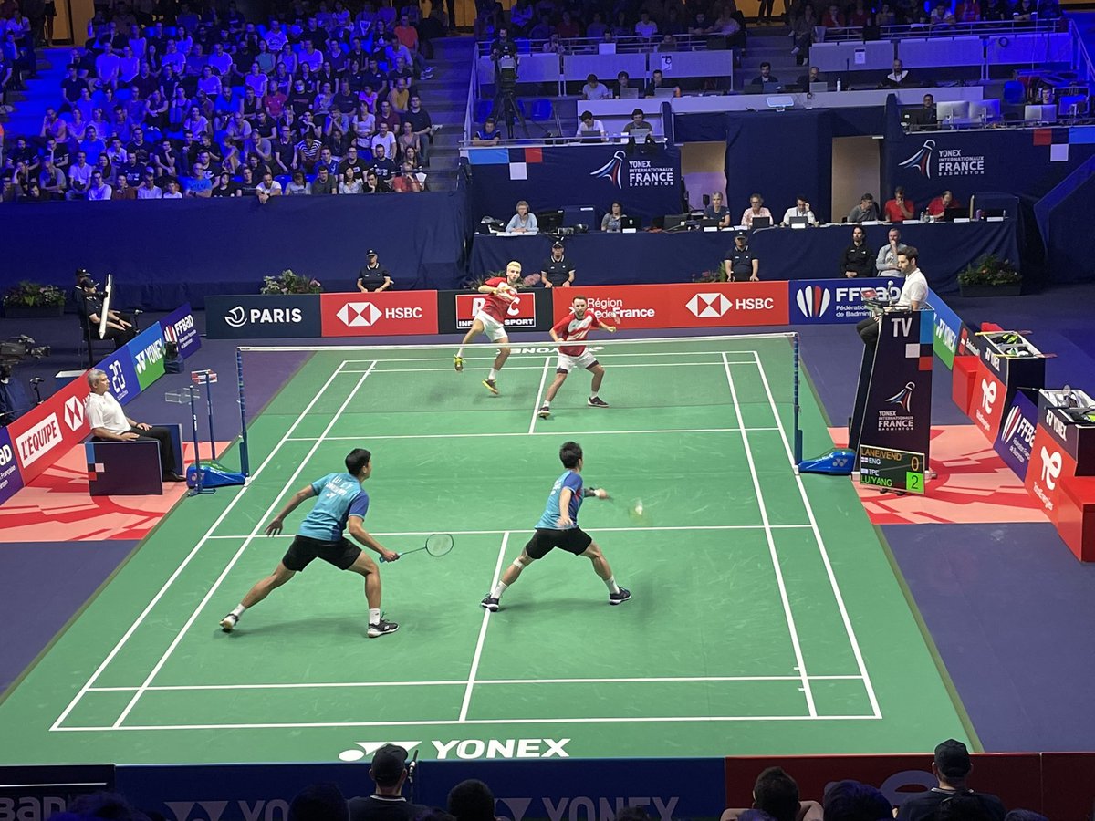 GillesLeproust's tweet photo. Internationaux France @FFBaD @Paris une très belle épreuve avec de grand.e.s https://t.co/LkYuG5ro74.s @CNatSolutions Bravo à Yohan Penel et ses équipes @GDelbar @prio91350 @CatherineArenou @anneclaire_boux https://t.co/5Iz1fXRXg4