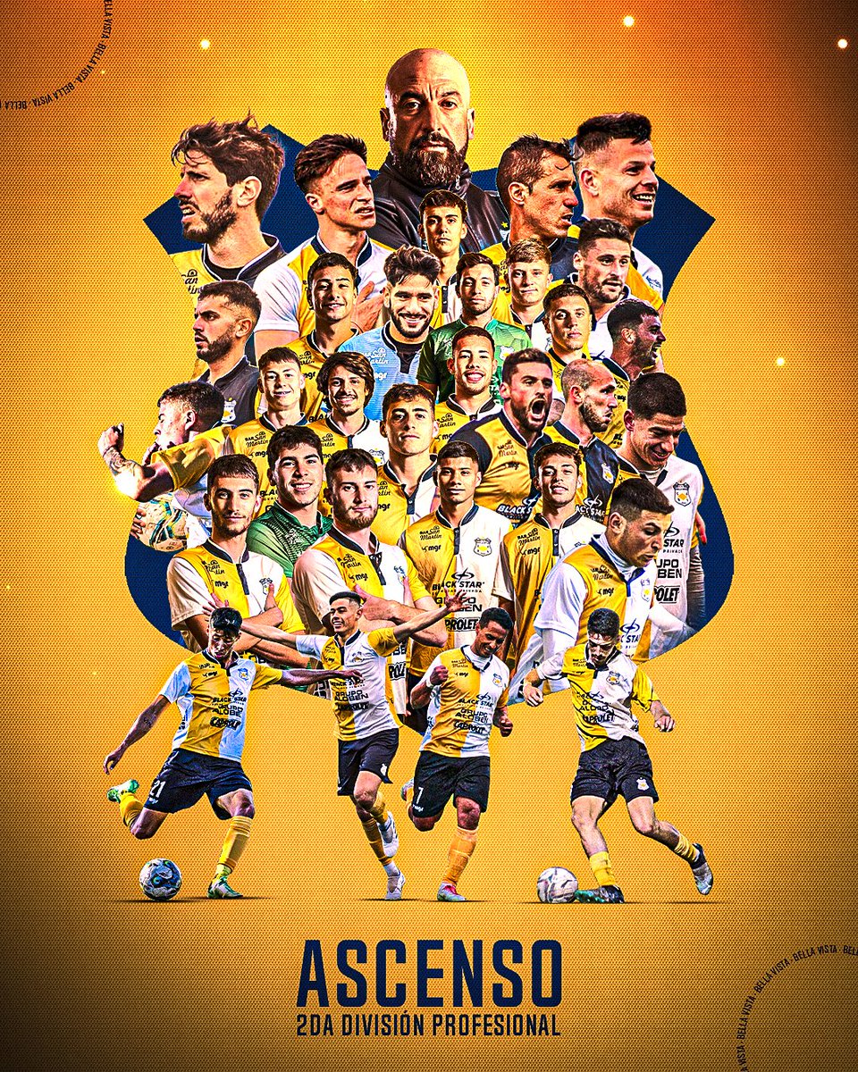 🔝 𝐂𝐋𝐔𝐁 𝐀𝐓𝐋𝐄́𝐓𝐈𝐂𝐎 𝐁𝐄𝐋𝐋𝐀 𝐕𝐈𝐒𝐓𝐀

⚪️🟡 Con #GarraYCalidad, logramos el ascenso a Segunda División tras remontar la serie ante <a href="/VillaEspOficial/">Villa Española</a>. 

👏 G I G A N T E 
💛 𝗦𝗢𝗠𝗢𝗦 𝗕𝗘𝗟𝗟𝗔 𝗩𝗜𝗦𝗧𝗔 🤍