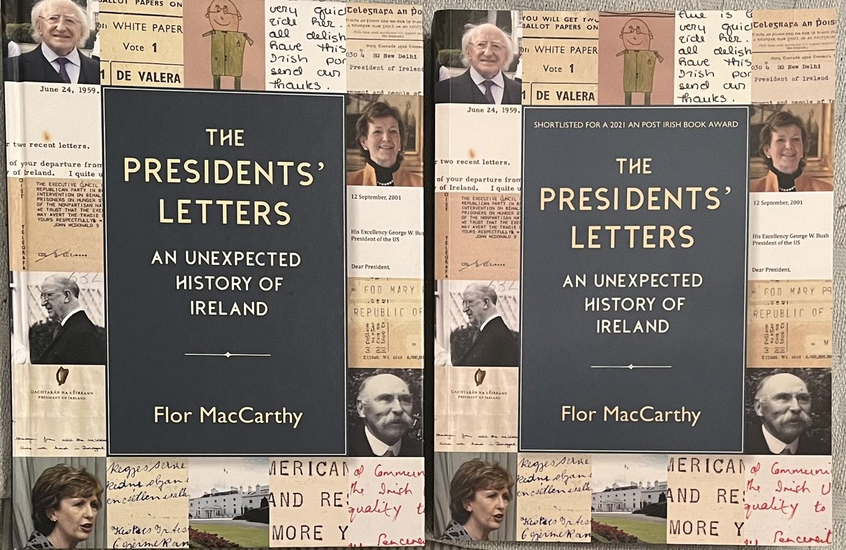 Spot the difference? The one on the right says on the cover: ‘Shortlisted for a 2021 An Post Irish Book Award’! And it’s the brand new, just out, paperback edition @PresLetters Another beautiful production from @NewIslandBooks Delighted to say I’m a #paperbackwriter📚!