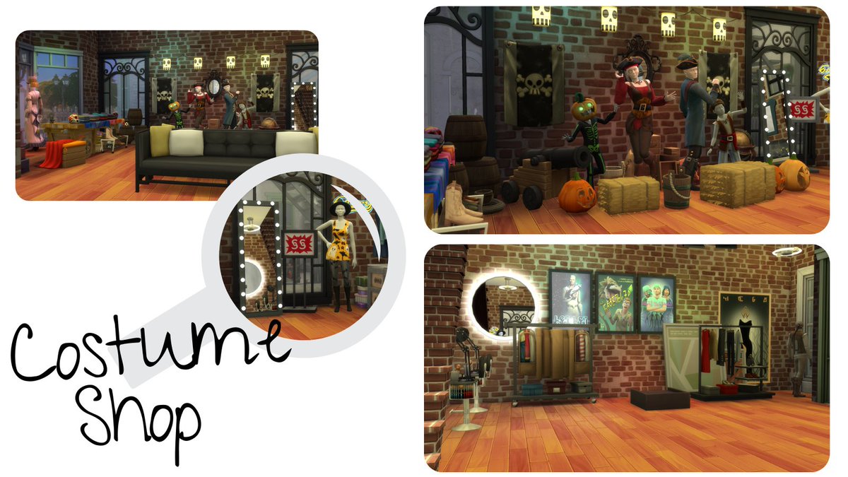 LilRedRidingSim's tweet photo. Take your sims shopping in Brindleton Bay
(30x30)
Visit "The Little Shop of Cowplants"
"Cozy Pumpkin Spice Cafe,
or go last minute Halloween Costume shopping >>>
https://t.co/BjcLggvi5o #ShowUsYourBuilds, #Simblreen2022 https://t.co/tk3LpNCiLI