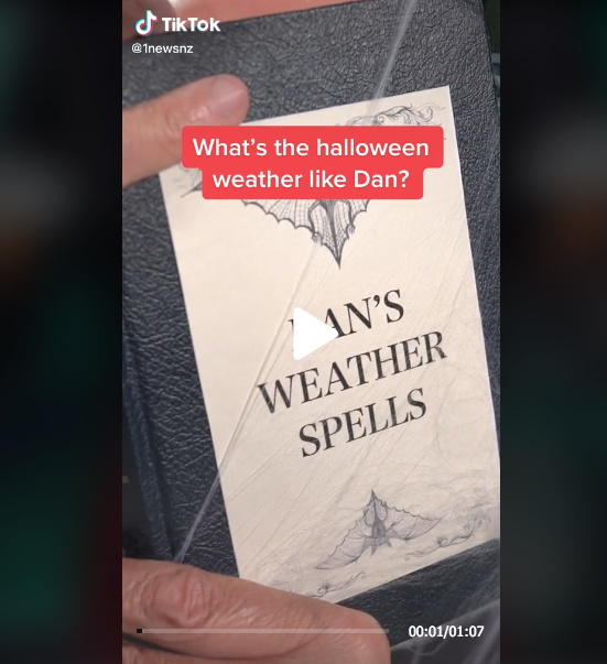 tiktok.com/@1newsnz/video… 
Check this out! We had a bit of fun making the Halloween forecst.