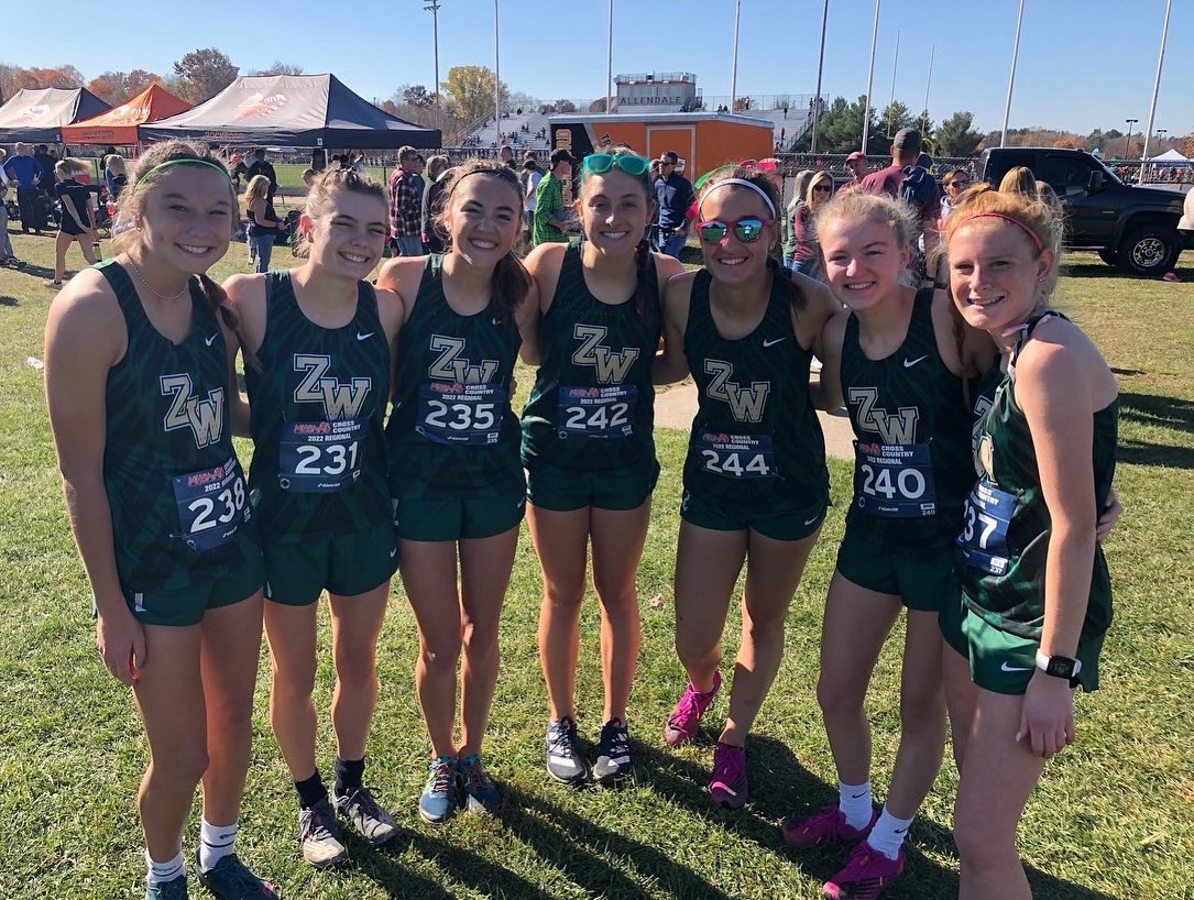 duxsports's tweet photo. Cross country competed in Regionals at Allendale today. Congratulations to the boys team for qualifying for the Division 1 finals! On the girls side Jordyn Klaasen and Bella Hoffer qualified as individuals! Let’s go DUX!!! https://t.co/NqkeXtJd7H