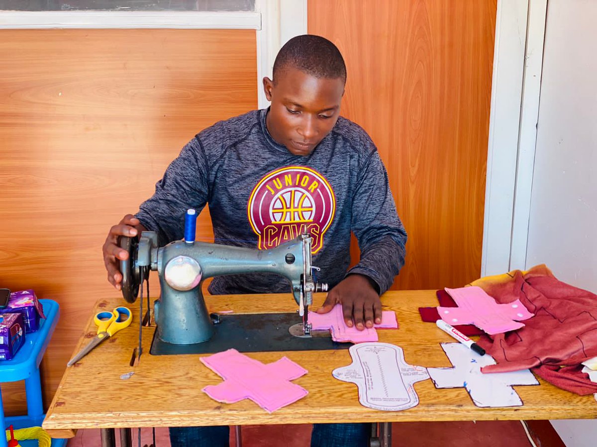 thepadprogramme's tweet photo. @marsaimartin 
The Pad Programme is creating a world where no woman or girl is kept from realizing her full potential because of her periods.  
#GetHerThere #girlchild #Uganda https://t.co/EOUZjq4RB5