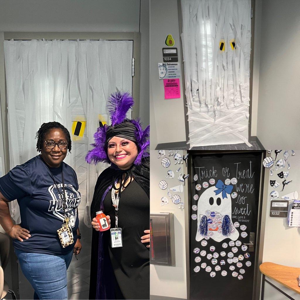 All we want to do is win! 'Haunt the Halls' is a great way to end Red Ribbon Week #WeAreHaskett @PrincipalPaz @HaskettJH