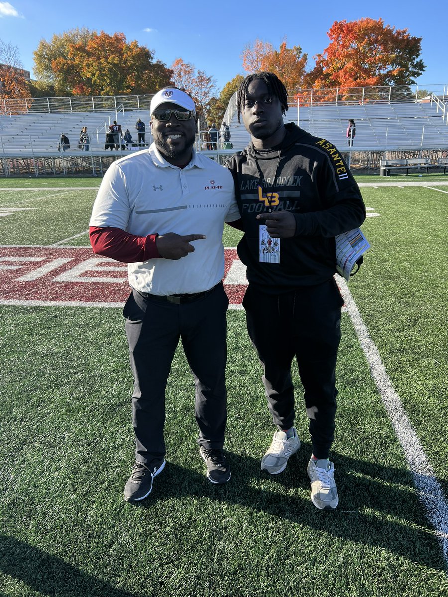Emmanuel Asante (@eadomakoh) on Twitter photo Had a great time at VUU this weekend !! , I would love to come back and visit this campus again . Thank you Coach Brown for the invite once again !! <a href="/DLCoachBrown/">Solomon Brown</a> <a href="/LakeBraddockFB/">Lake Braddock 🏈</a> <a href="/MCRUSHA/">Max Crush</a> <a href="/mdoc376/">Coach Doc</a> <a href="/OnePlayDrive/">Coach Till</a> Had a great time at VUU this weekend !! , I would love to come back and visit this campus again . Thank you Coach Brown for the invite once again !! <a href="/DLCoachBrown/">Solomon Brown</a> <a href="/LakeBraddockFB/">Lake Braddock 🏈</a> <a href="/MCRUSHA/">Max Crush</a> <a href="/mdoc376/">Coach Doc</a> <a href="/OnePlayDrive/">Coach Till</a>