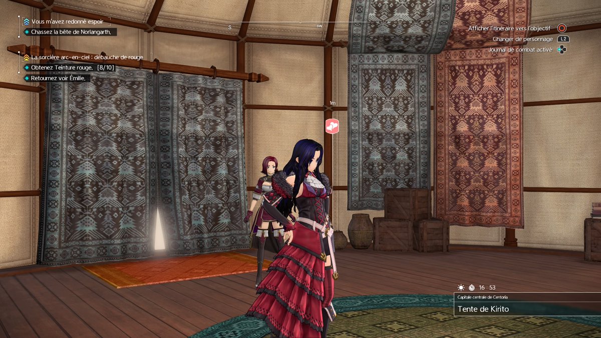 magus1er's tweet photo. J'ai enfin la tenue Espagnol de Médina :-D
Pas facile elle voulais rien lâcher ! XD
#SAOAlicizationLycoris #PS4share https://t.co/U6TXWMAc6D