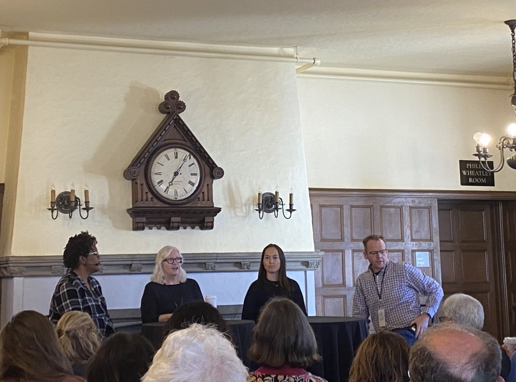What a fun and thought-provoking <a href="/bostonbookfest/">Boston Book Festival</a> panel to be a part of! A really great conversation with @JoshundaSanders, <a href="/katekilla/">K</a>, and <a href="/anrielizabeth/">Anri Wheeler / 杏莉</a>. #bbfest2022
📷: <a href="/caitlinfrances/">Caitlin Thorn</a>