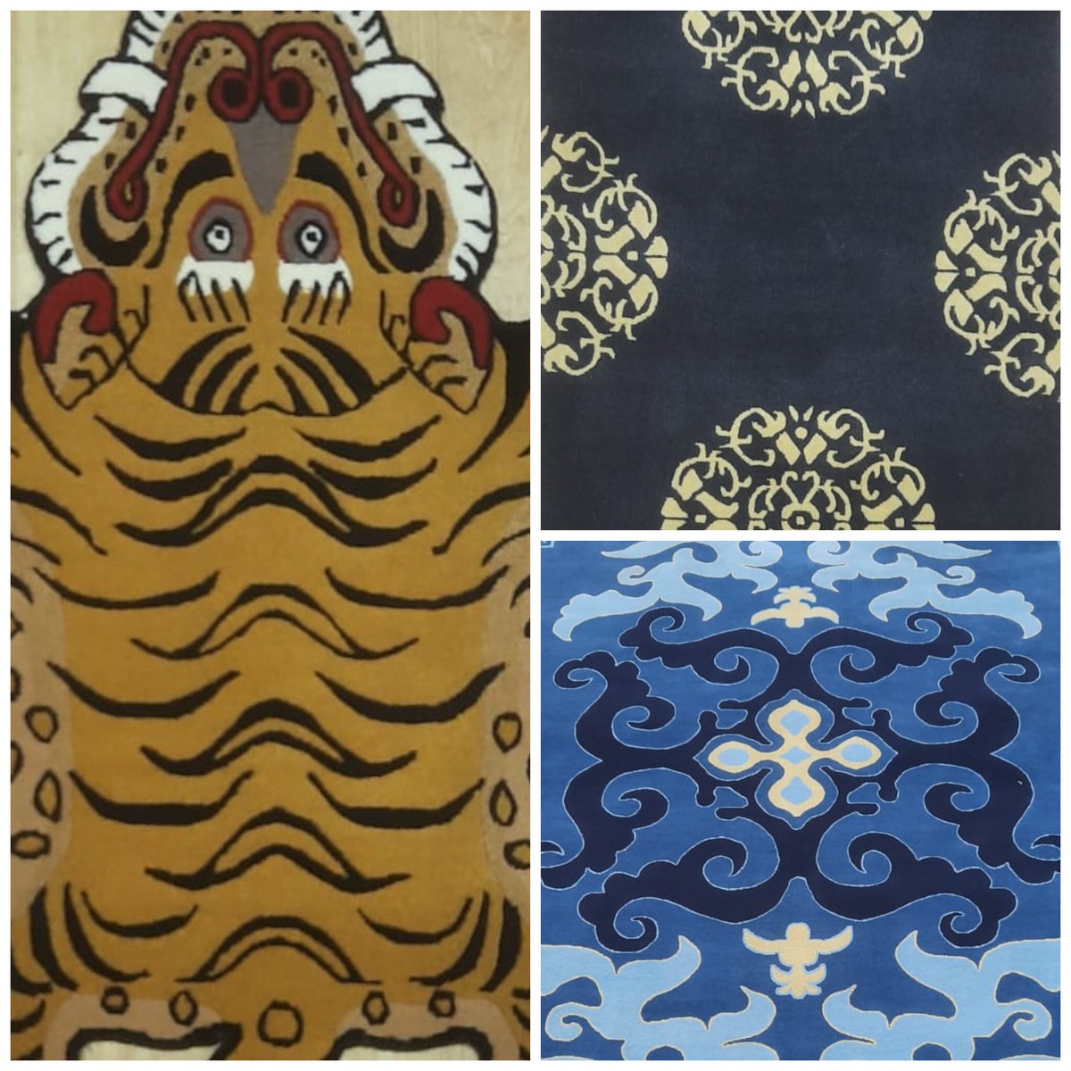 #handmaderugs #customrugs are ready to ship to #japan for #interiordesigner