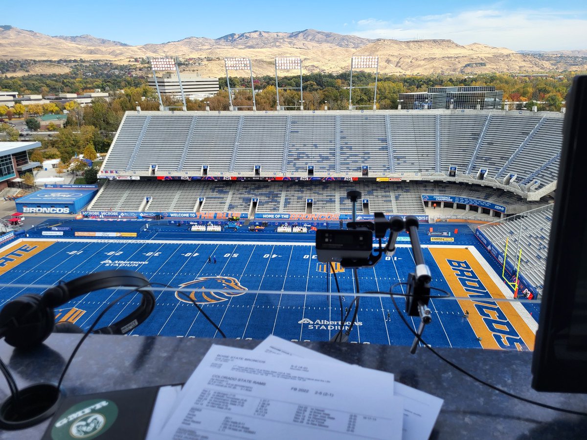 crew in position for a show from Boise at 300pm (MT) -- Joe Parker, Niko Medved, Pete Cavender among guests on first hour
