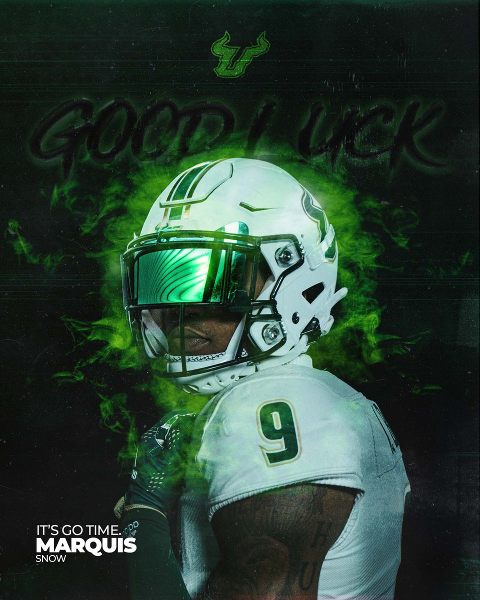 Love💚 from @USFFootball @CoachBahler