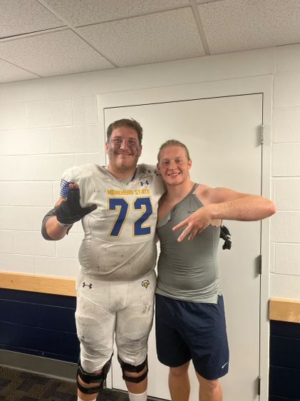 <a href="/big_bull72/">BULL</a> <a href="/RederBrody8/">Brody Reder</a> representing <a href="/LittleMiamiFB/">Little Miami Football</a> at the next level. <a href="/ButlerUFootball/">Butler Football</a> played <a href="/MSUEaglesFB/">Morehead State Football</a> this afternoon. Both are excellent representation for our <a href="/LM_Schools/">Little Miami Schools</a> and our <a href="/LM_Athletics/">Little Miami Athletics</a>. Proud to have coached both of them. #11as1 #LMforever