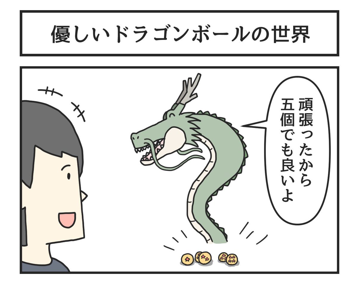 優しいドラゴンボールの世界 