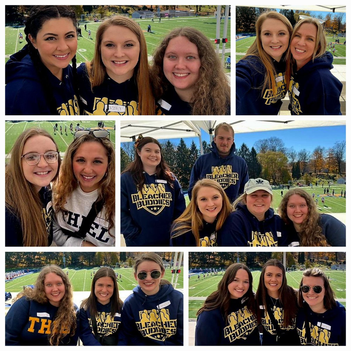 Our undergraduate and graduate students kicked off the Bleacher Buddies program by tailgating and enjoying the football game with residents from St. Paul's Senior Living Community today! #JoiningGeneration #ThielNSSLHA #bleacherbuddies