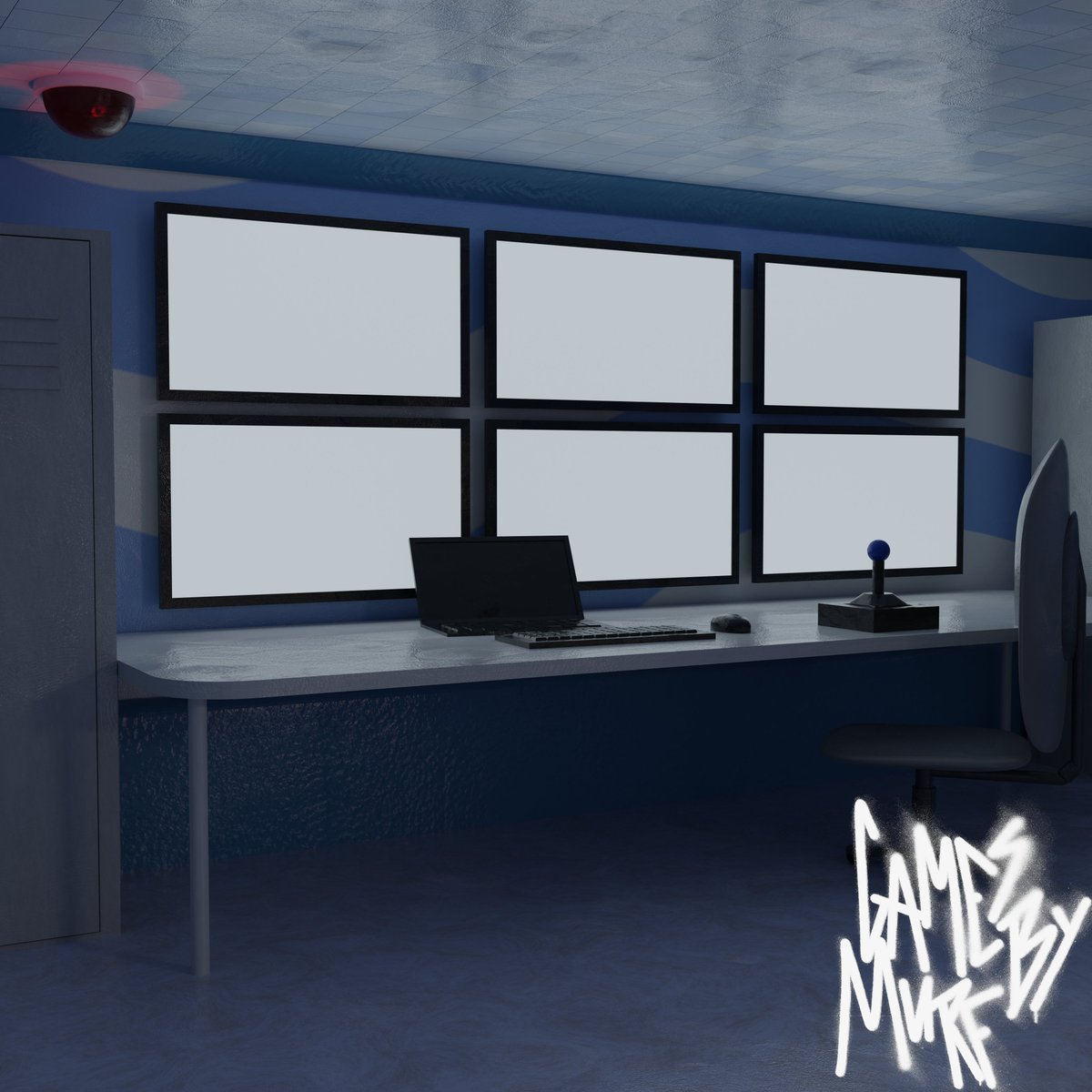 GamesByPale's tweet photo. One of many security rooms #HeyIntern #b3d #blender https://t.co/c612l7p2Ju