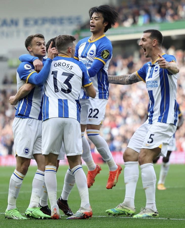 BHAFC's tweet photo. LOVE this TEAM. 💙🤍 https://t.co/psRjwMMCwF