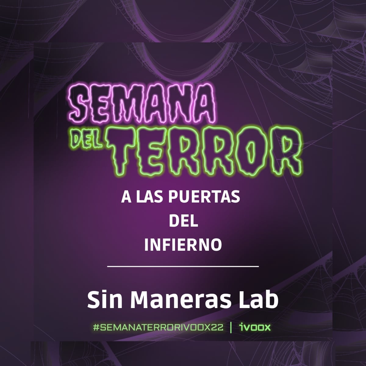 tarddiss's tweet photo. #Podcast Especial #Halloween Edition #SinManerasLab en la #SEMANATERRORIVOOX22 
https://t.co/Pj8FjoxeoU https://t.co/g5RLm1hn8p
