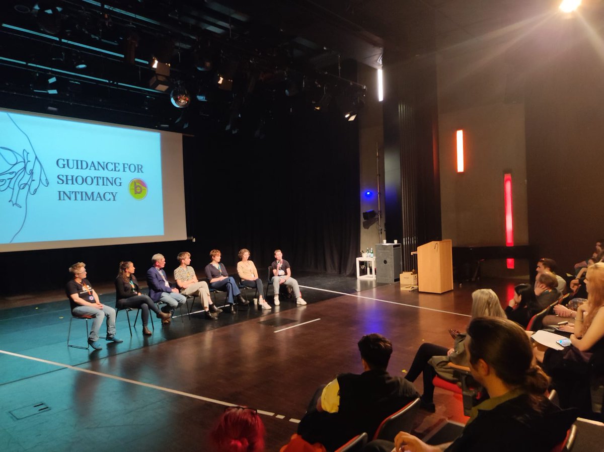 Launching our guide for shooting intimacy with <a href="/BectuIntimacy/">BECTU Intimacy Coordinators</a> <a href="/solasmind/">Solas Mind</a> at our Big Autumn Gathering today. 

The first of its kind in the UK, it covers the foundations of intimacy coordination, info for employers, checklists + lots more. 

Take a look ⬇️ bectu.org.uk/news/bectu-lau…