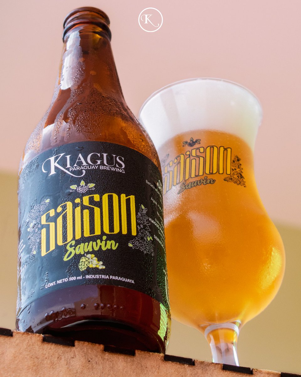 BrewingKiagus's tweet photo. Un buen fin de semana a todos, de la mano de nuestra Saison Sauvin 🍻🍻👏🏼👏🏼 #kiaguspybrewing #craftbeer #cervezaartesanal #consumilocal https://t.co/8lYXcbO6OZ