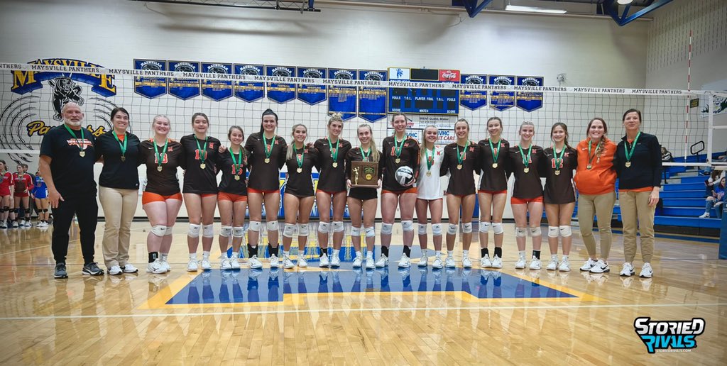 StoriedRivals's tweet photo. 🏐 D3 East District Final

S3 | FINAL

#1 Meadowbrook 25
#8 Fort Frye 16

3-PEAT District champs as the Colts ride to a 3-0 sweep of the Cadets.

NEXT STOP... the Sweet 16

#SRscores @Colt_Athletics @FortFryeCadets @EastDistrictAB https://t.co/tW9Faht7RT