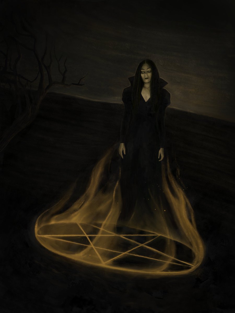 tayaferdinand's tweet photo. "Omen" special piece for #pikyourpoison. Are you ready for the scariest night?
#Halloween #spookyhour https://t.co/xjzCXoa5JI