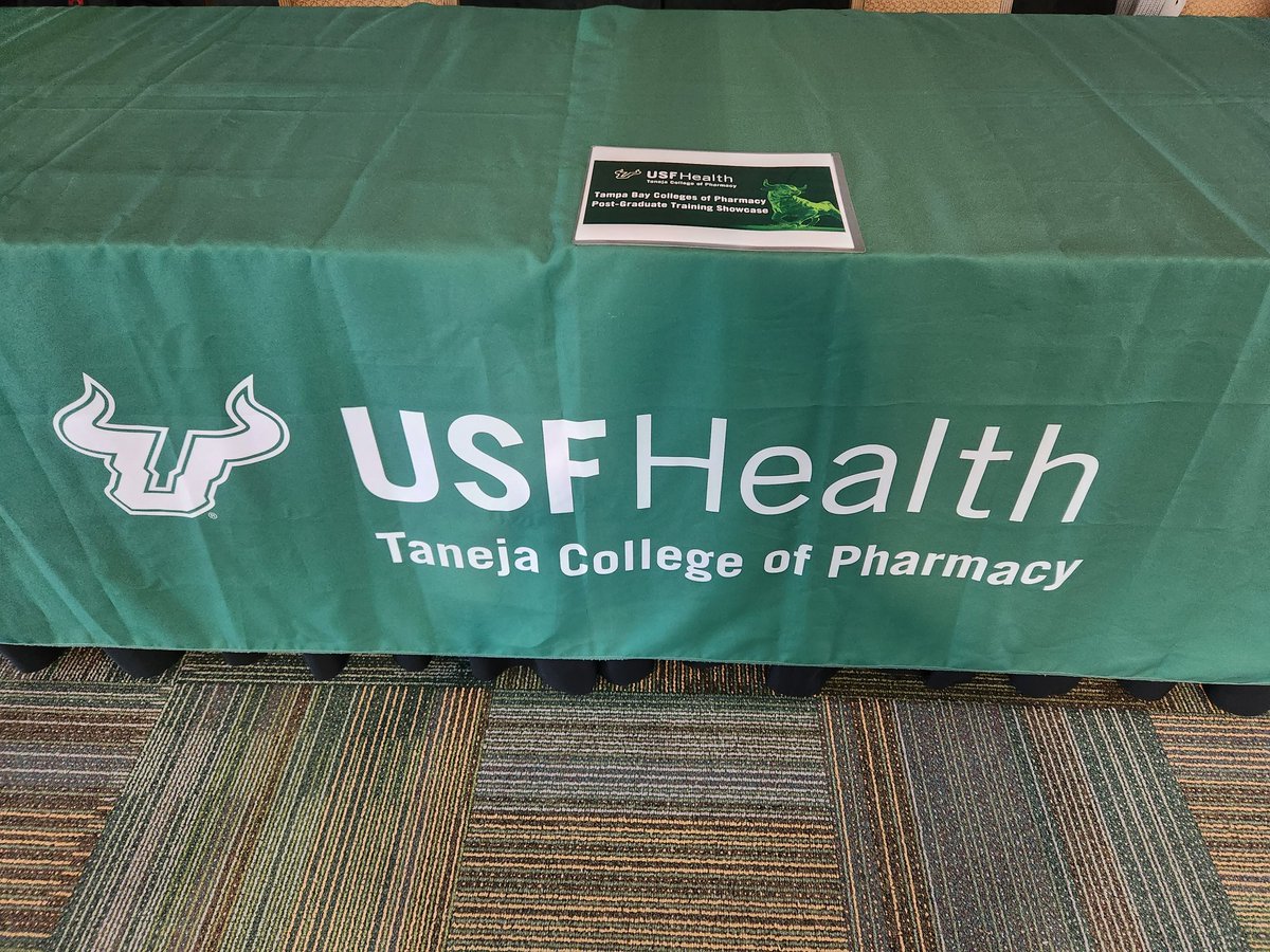 Very special morning in the @USouthFlorida @USF_MSC as our @USFCOP hosted a Post-graduate  showcase for pharmacy students in west Central Florida! TY 🤘 to our absolutely fantastic #TCOP student delegates for making our residency pgms feel welcome! #FutureOfPharmacy #JoinUs 🤘👏