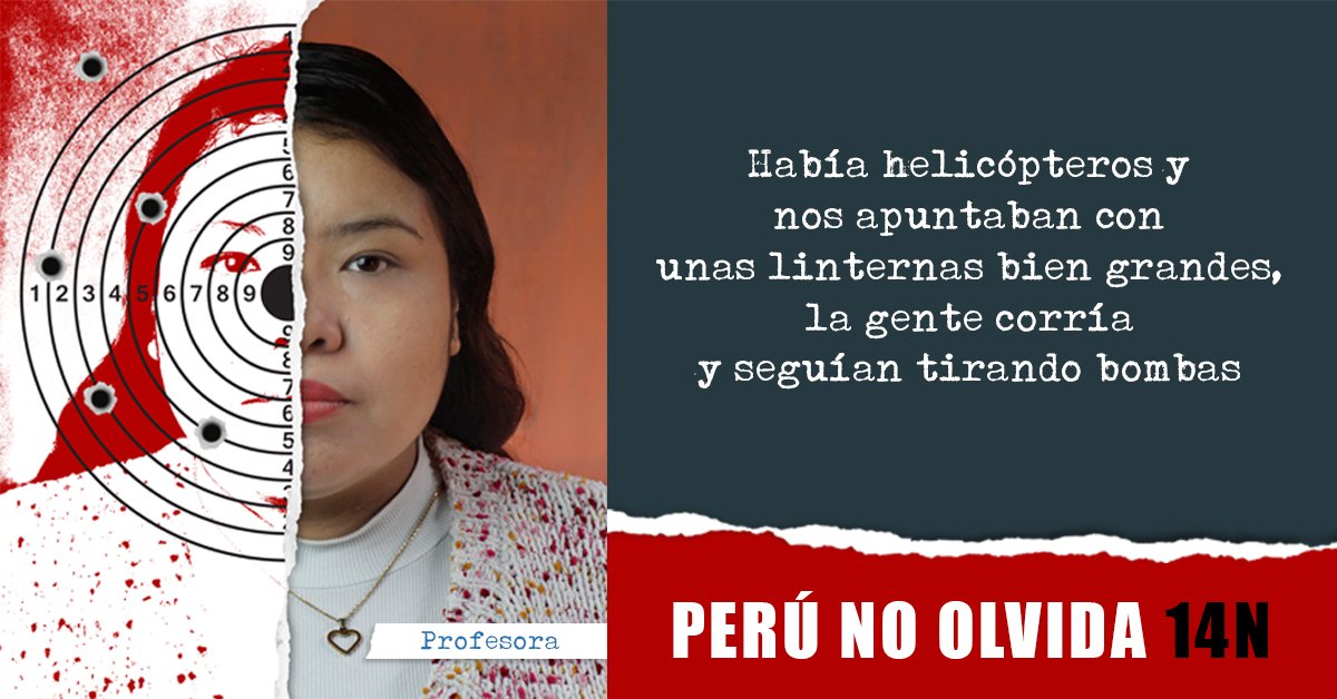 Perú no olvida 14N tweet media