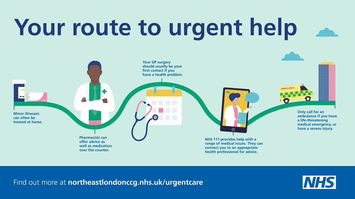 Before visiting us, please be aware that our A&amp;Es are extremely busy.

If you don’t need urgent medical attention, your wait will be very long while we treat our sickest patients first.  

Find the right care for you and consider a pharmacy or NHS 111 ▶️ ow.ly/RTeO50LoRuq