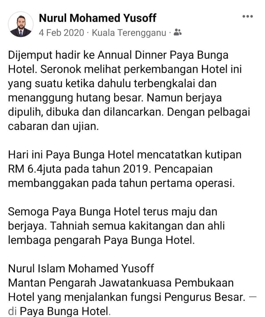 hafezmedecin's tweet photo. @DrAhmadSamsuri @titm_official Mantap giler #MBPAS #YBPAS
Bekas calon PAS PRU14 @iamnurulislam22 pun hebat jugak bila diberi amanah. Saya kagum bro. 👍👍👍 https://t.co/SHLDTAHrPX