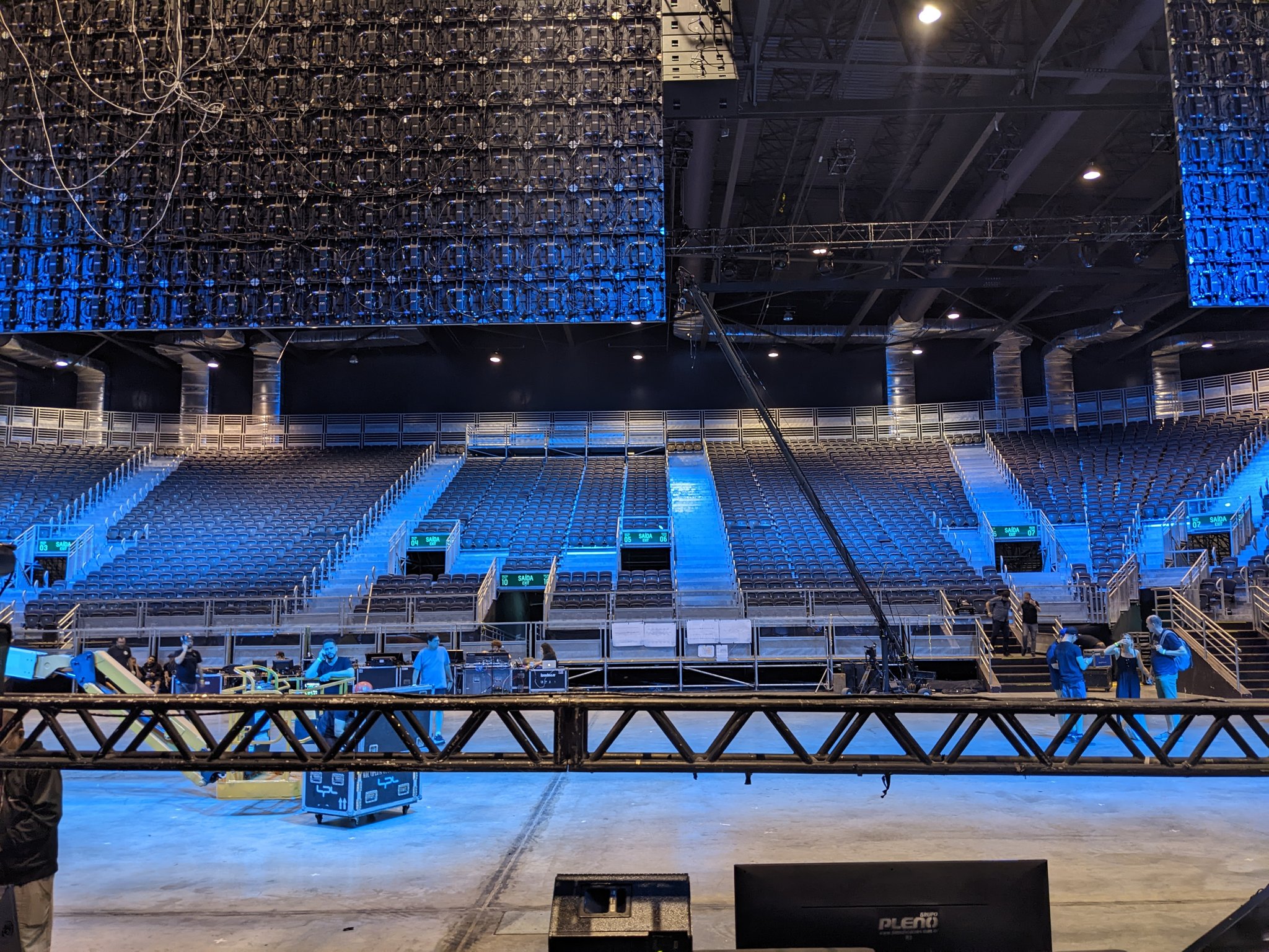Michal Blicharz on Twitter "The view players will have in the first two stages of the IEM Rio