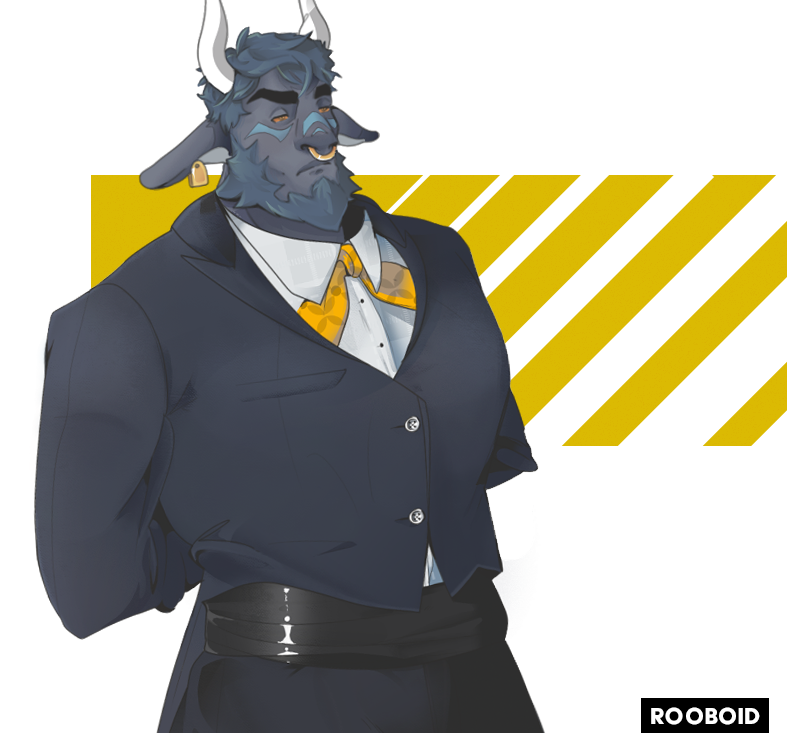 Rooboid's tweet photo. Minotaur? More like Minodraw(ings). 🐂💪 https://t.co/DsTCoerX80