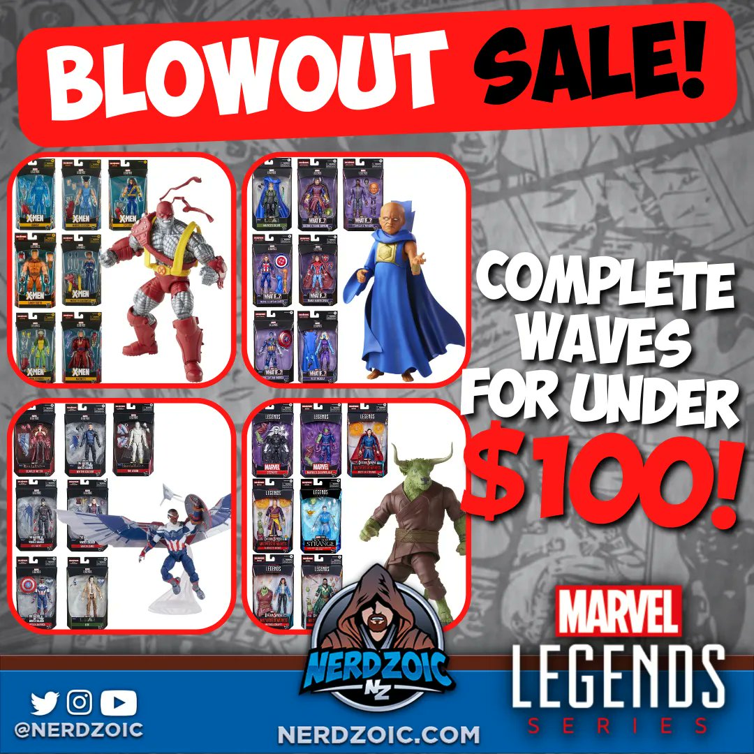 CHEAP MARVEL LEGENDS BABY! (Need I say anything else?)...Check it out --> nerdzoic.com/collections/ha…