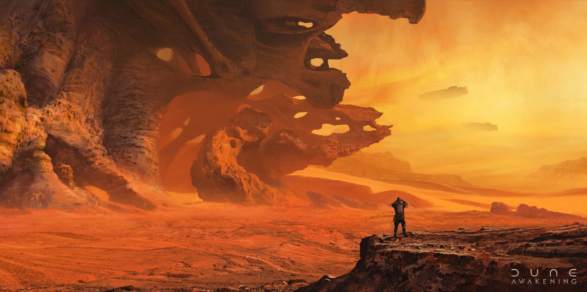 empiretwposts's tweet image. New concept arts of an upcoming open-world MMO Dune: Awakening.

1/2

#Dune #PC #PlayStation #Xbox
