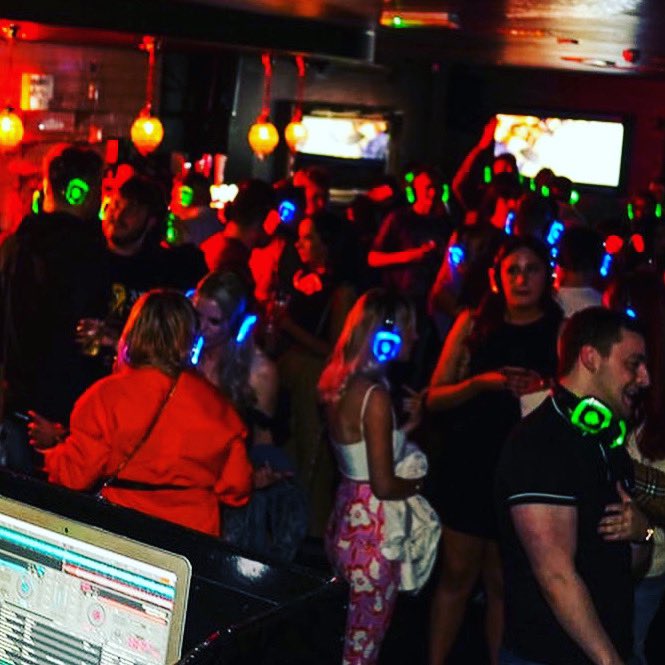 OpiumIndieBar's tweet photo. HALLOWEEN SILENT DISCO 
Ready for it?
2 hours to go!
First come first served on headsets
Only 300 headsets 
The guestlist gets you discounted entry not guaranteed entry
£8 guestlist £9 on the door
Cash only on the door!
Please try and have the right change 

Tarns only Indie Bar https://t.co/KMlnfvbt0o