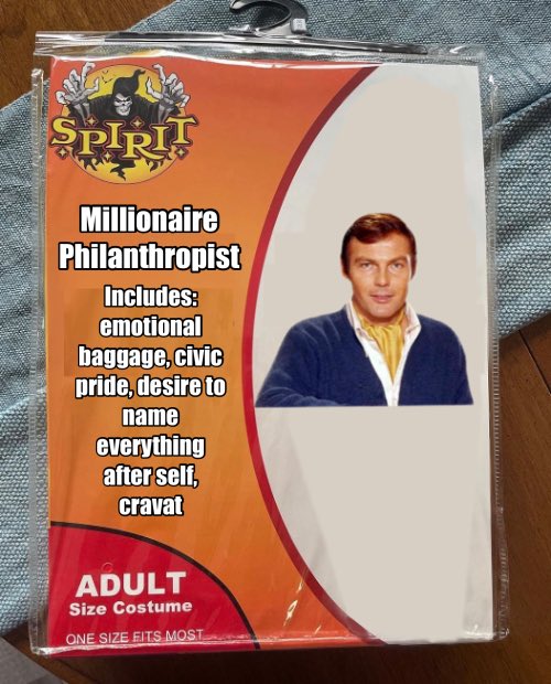 My good friend, millionaire Bruce Wayne #SpiritHallowMeme