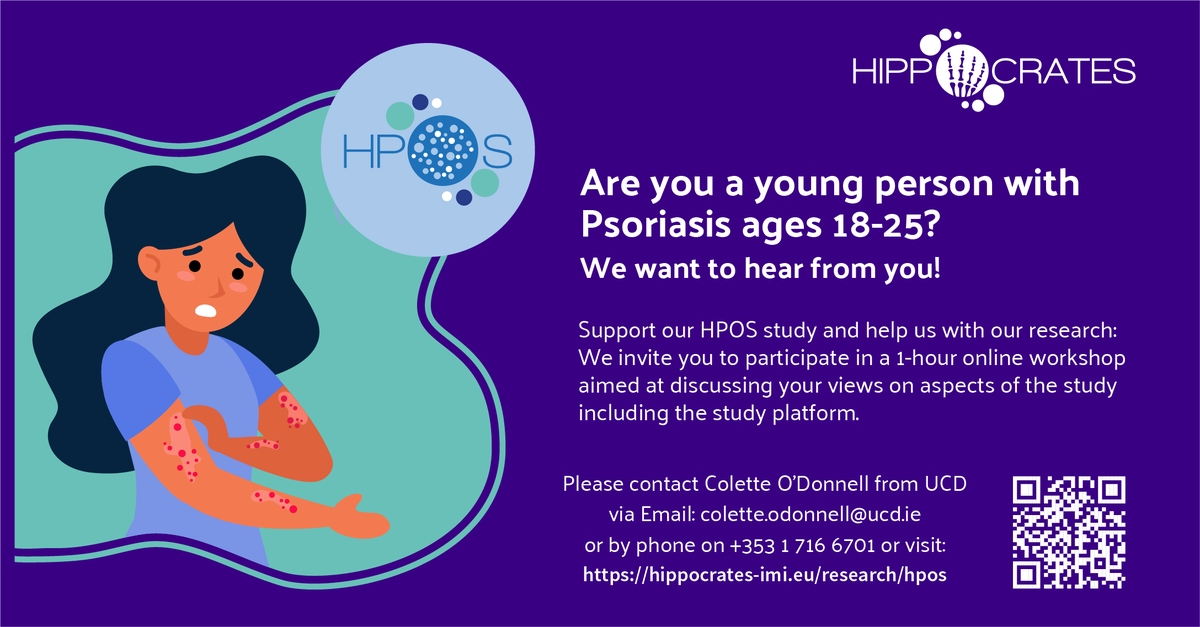 Hippocrates_IMI's tweet photo. We don’t know why some people with psoriasis develop #PsA and some do not. If we could identify very early those #psoriasis patients at increased risk of developing PsA, it is possible that we could prevent it from occurring. Support our research! #UnloadPSO #WorldPsoriasisDay https://t.co/KHOVKTG7zd