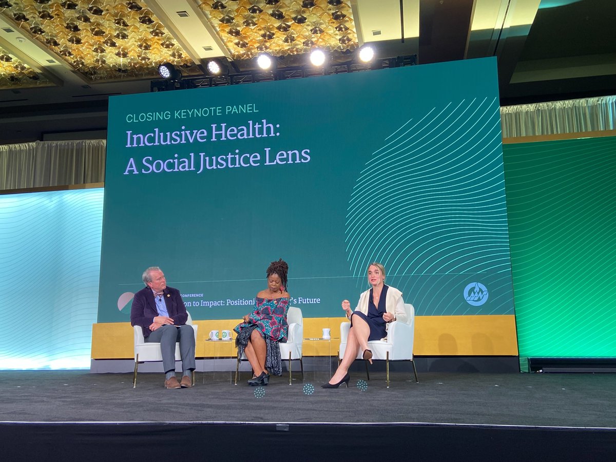 For the #AANHPC22 Closing Keynote, @DallasDucar @ourtranshealth, @PandoraHardtman @Jhpiego, and Academy President Kenneth R White @MGHInstitute discussed inclusivity in health through a social justice lens.