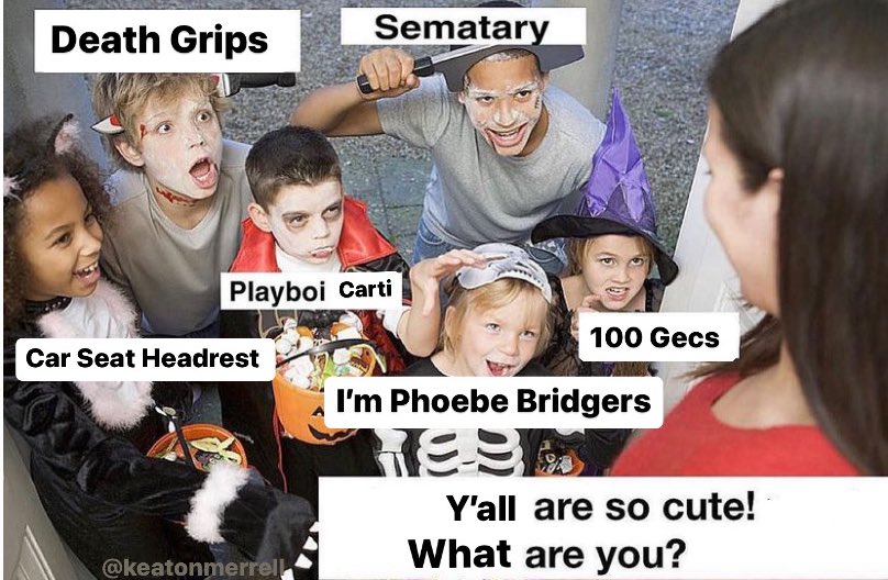 Happy Halloween to annoying indie kids