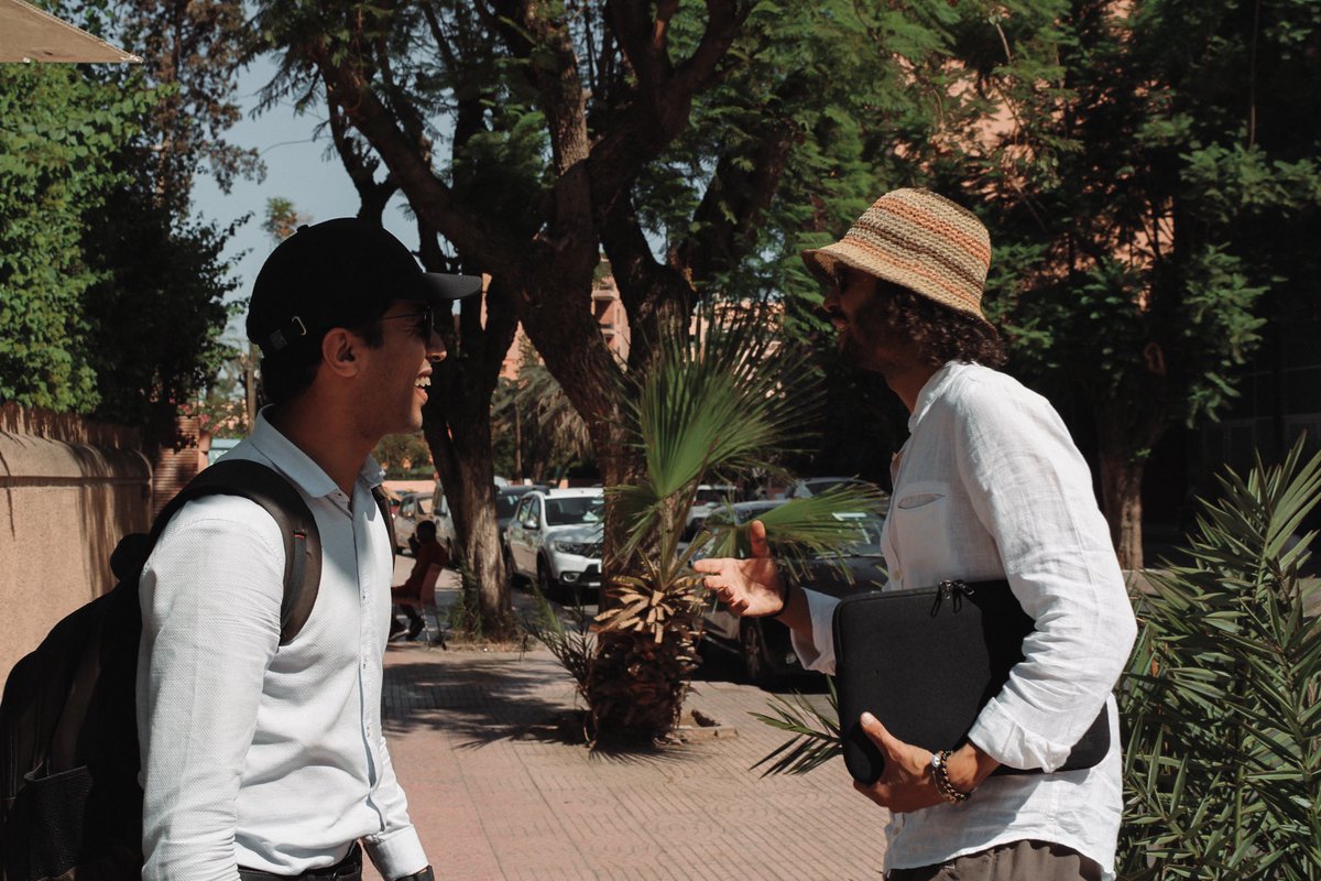 Remember balancing work and fun? 

Well, after these enjoyable moments, we had to get back to our meetings and visits, starting the morning later with Youness, the CEO and Founder of the construction company that will build our Eco Domes. 🛖

℗