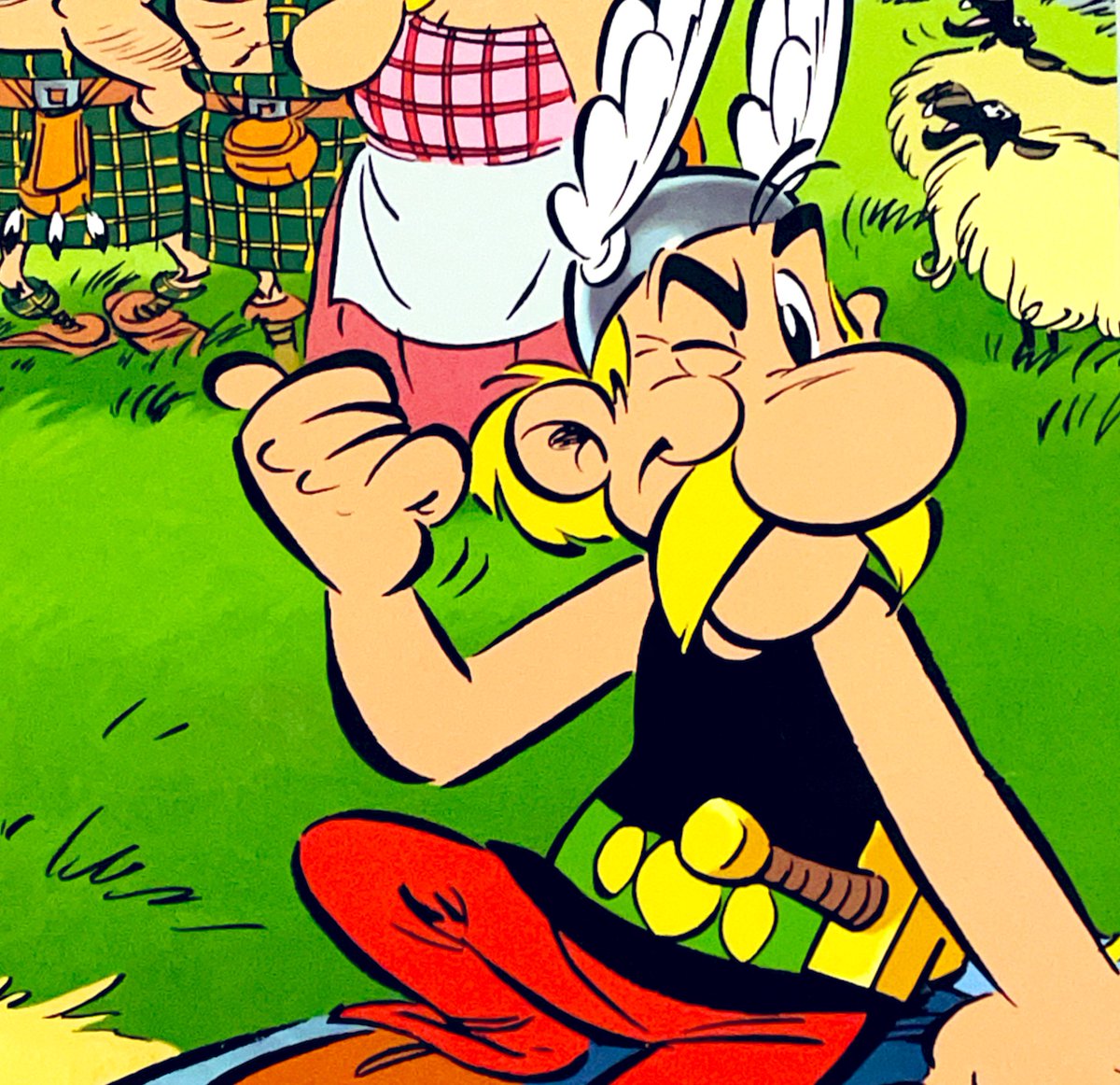 It’s our anniversary!!! <a href="/TweetOfObelix/">Obelix</a> and I were first published on October 29, 1959, in the French magazine Pilote!