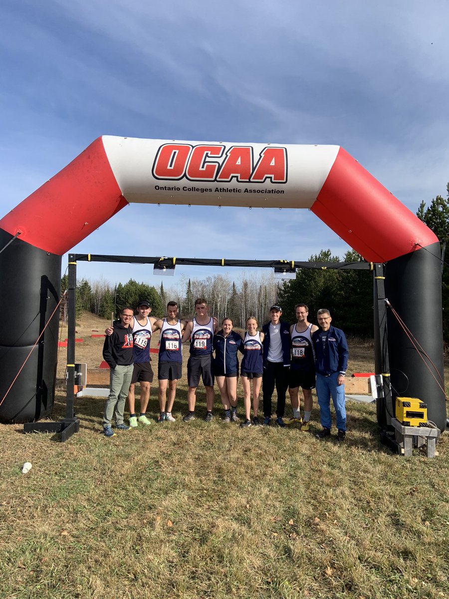 Confederation's tweet photo. Proud to host @TheOCAA Cross Country Running Championships today with @SUCCItbay. 16 @ontariocolleges raced through the boreal forest here in @CityThunderBay! Congratulations to all runners! https://t.co/ifRsYtrwOa